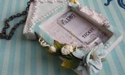 Altered Shabby Chic Cottage Book
