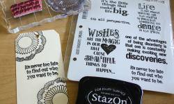 Tutorial Thursday:  Quick Distress Stain Tag