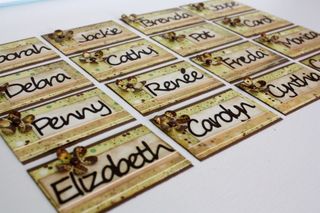Nature's Gifts Album name tags 2