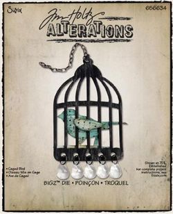 TimHoltz Sizzix Caged Bird