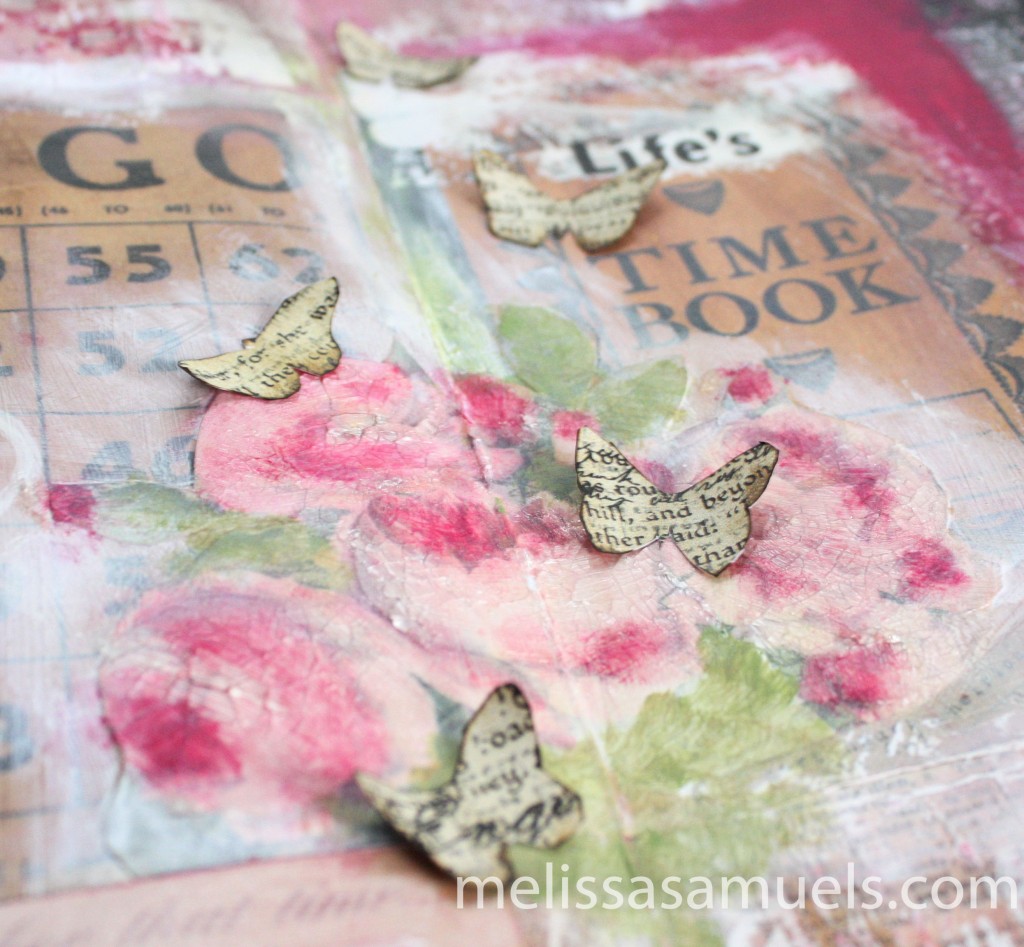 art journal butterflies